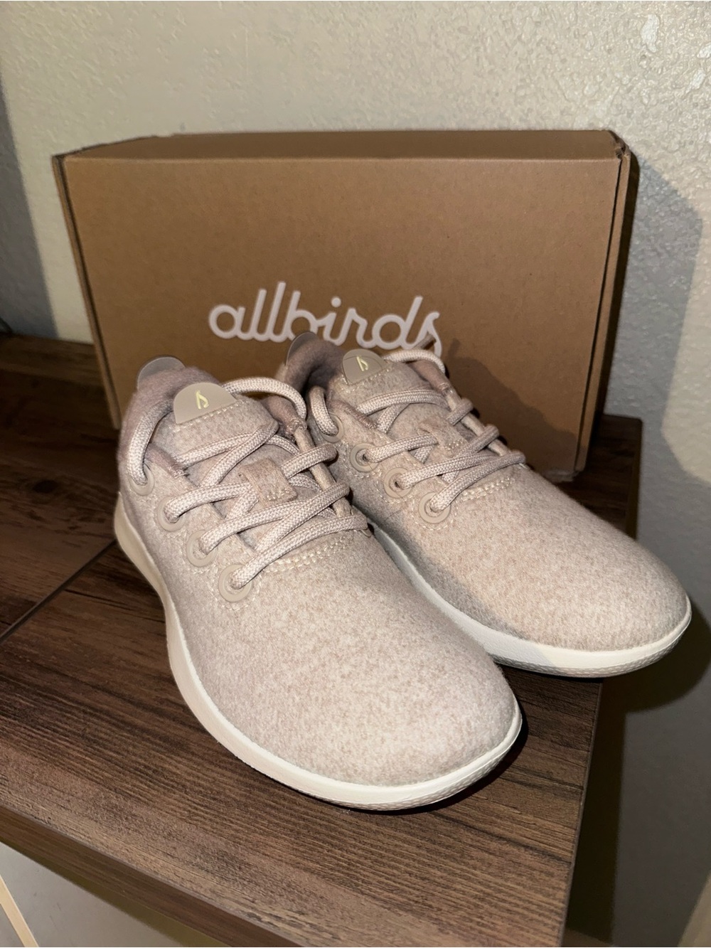 allbirds Women's Wool Runners — cream